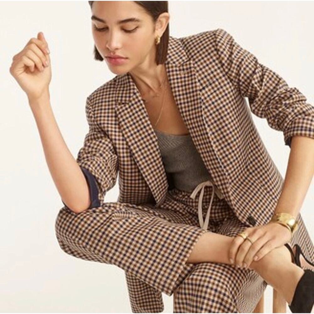 J. Crew Alfie Italian Wool Plaid Blazer - Picture 11 of 11